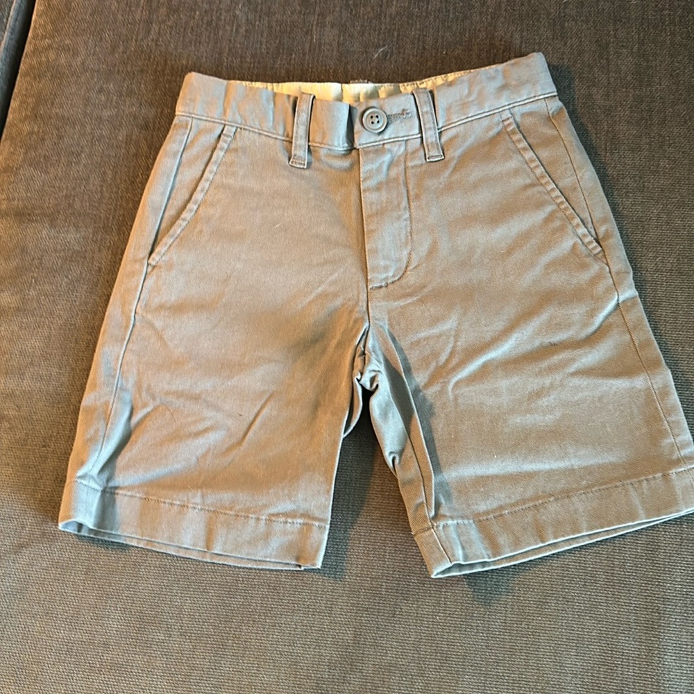 JCrew CrewCuts boys, cotton shorts, gray size 5